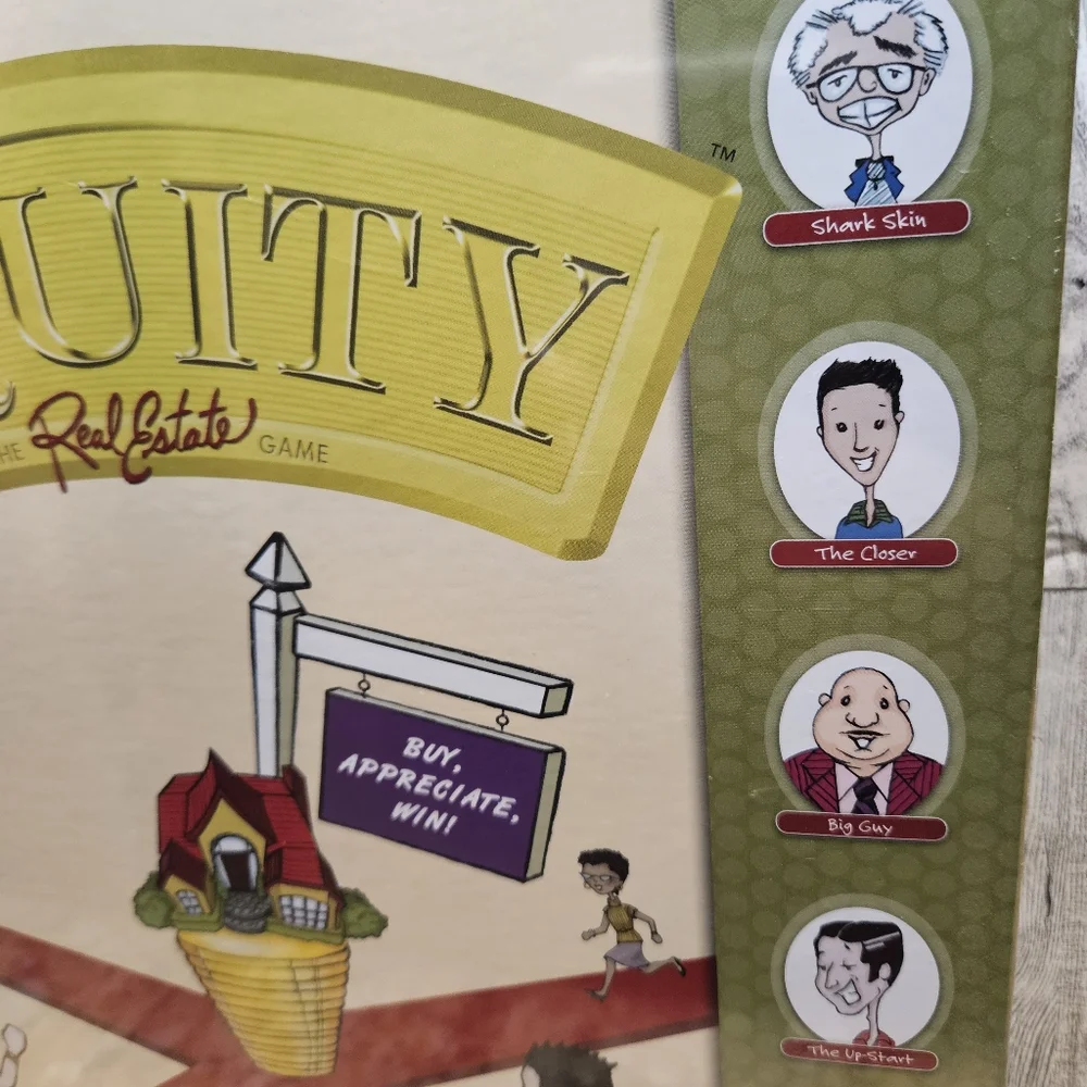 Equity The Real Estate Board Game - Strategy Game NIB - Picture 13 of 14